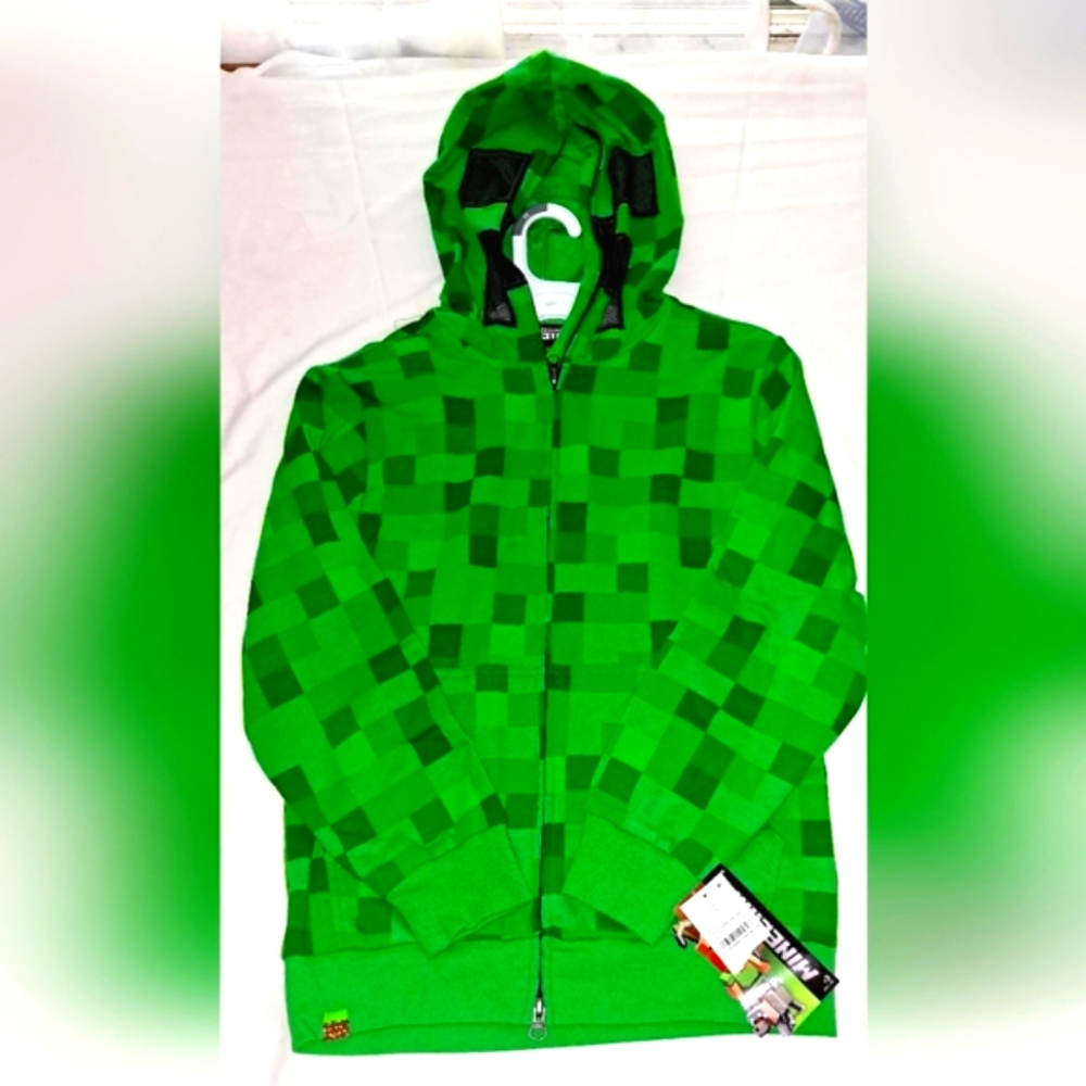 Boys Size Medium Minecraft Jacket